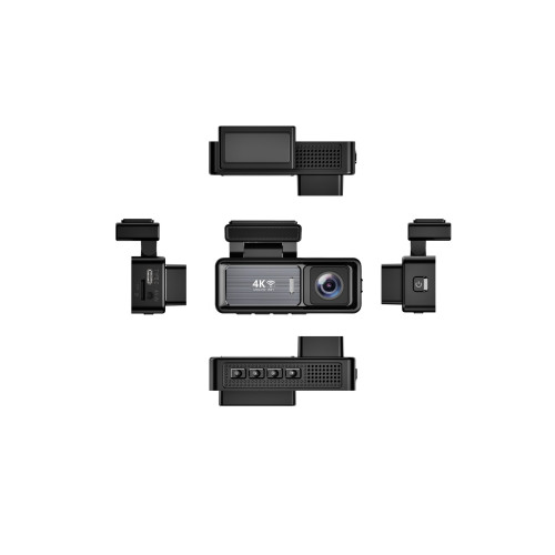 Sistem DVR auto cu 2 camere fata 4K si spate Full HD 1080p interior Cod: CNS-M6-2