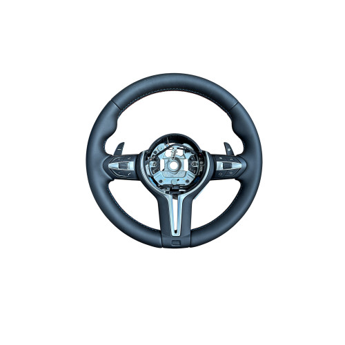 Volan sport piele compatibil BMW Seria 5 E60/E61, Seria 6 E63/E64 pana la 09/2005  Cod: OCH-17