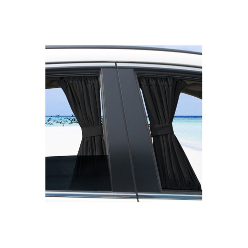 Set 2 perdele laterale auto  din panza  pe sina calitate PREMIUM  Lungime 70 cm Cod: FS-12