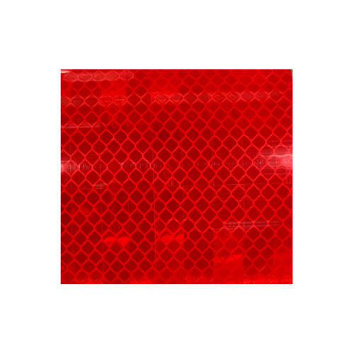 Rola reflectorizanta rosie  tip fagure latime 1,22 m (pret pe metru) Cod:HUJ005