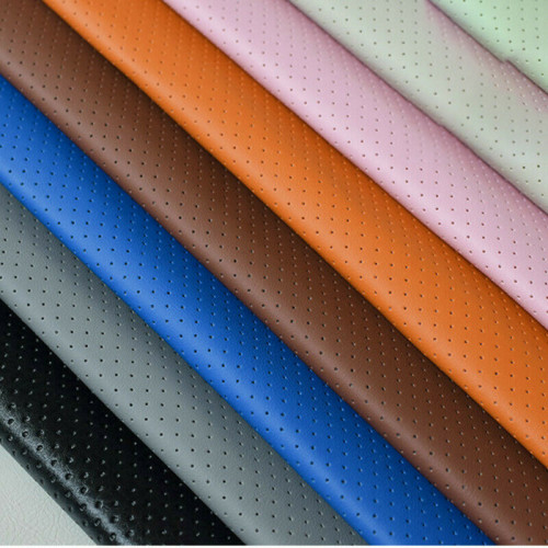 Material imitatie pielecu gaurele NEGRU COD: Y05B