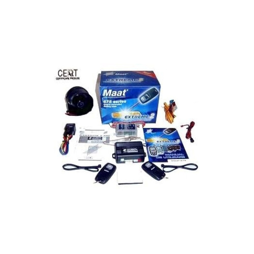Alarma auto cu telecomenzi Maat Cod: 675