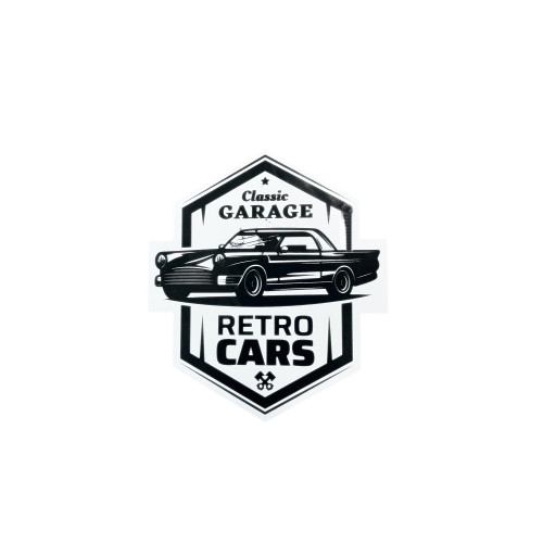 Abtibild "RETRO CARS" Cod: TAG 037 / T2