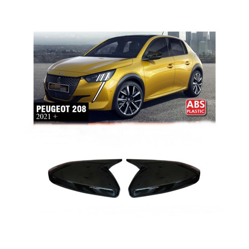 Capace oglinda tip Batman compatibile Peugeot 208  2021->  Cod: C604-BAT2