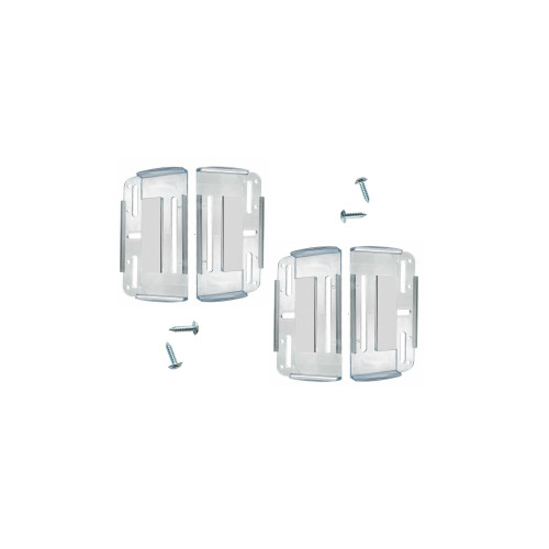 Set 4 suporti numar inmatriculare superslim transparent