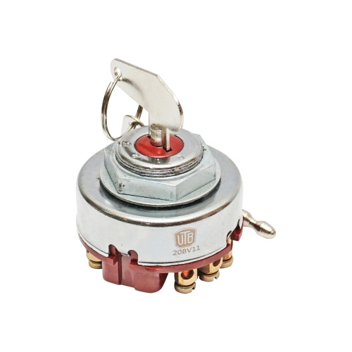 Contact pornire si lumini cu cheie metalica si corp ebonita calitate superioara  UTB6221.000 Cod: U-650