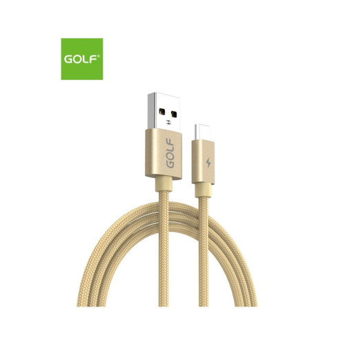 Cablu USB Micro fast charge auriu Golf Cod:GC-76M