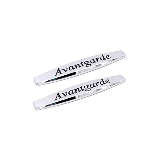 Emblema "AVANTGARDE" culoare Crom  Cod: YZB-06