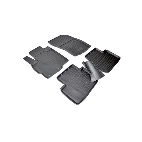 Covoare cauciuc tavita compatibile Mitsubishi Outlander II 2006-2018  Cod: 3D 63304​​​​​​​​​ / A10