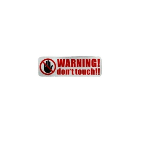 Abtibild  "Warning" Cod: XS-05W
