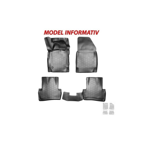 Covoare cauciuc tavita compatibile Hyundai Accent II typ LC 1999-2005 Cod: 3D 60601 A10