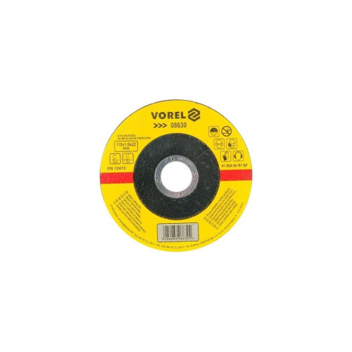Disc debitat metale 115X1X22mm VOREL Cod: 08630