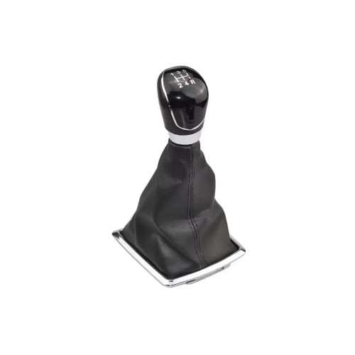 Maner si Manson schimbator  imitatie piele  compatibil Ford Focus MK2 cu 2 adaptoare pentru 5 si 6 viteze  Cod: SC-150