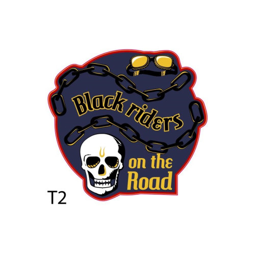 Abtibild "BLACK RIDERS " Cod:TAG 075 / T2