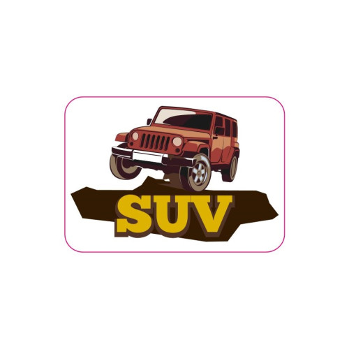 Abtibild "SUV " Cod:TAG 057 / T2