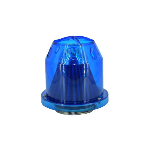 Filtru aer tuning universal cu carcasa albastra