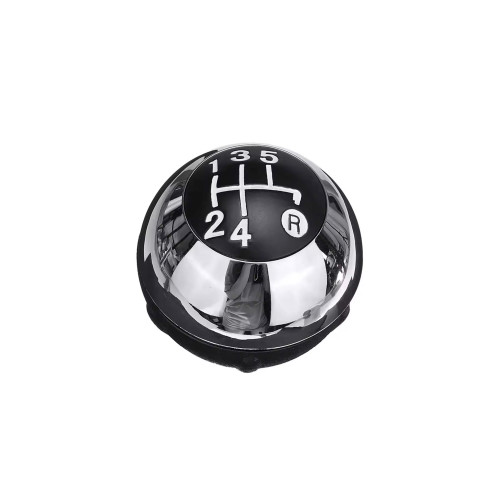 Maner  schimbator auto din plastic compatibil Fiat 500 2012-2018 cu 2 adaptoare pentru 5 si 6 viteze  Cod: SC-187