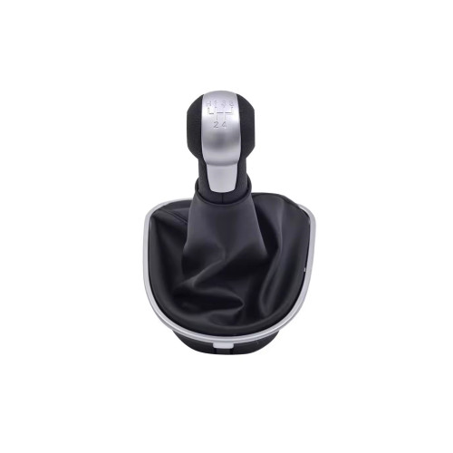 Maner si manson  schimbator auto imitatie piele compatibil  Seat Altea ,Leon, Toledo III 5 viteze Cod: SC-191