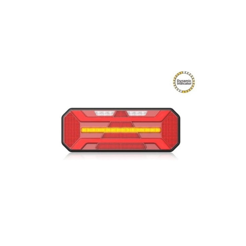 Lampa stop camion LED cu semnalizare dinamica  STANGA/DREAPTA  12-24V Cod: SL-5004