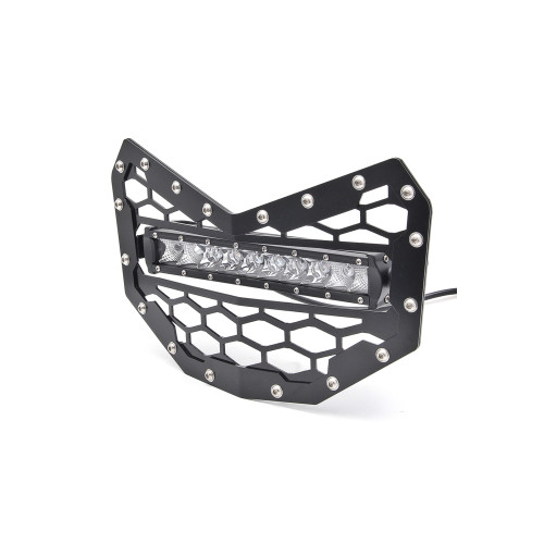 Grila radiator echipata cu proiector LED BAR compatibila MAVERICK X3   Cod: RZR-021