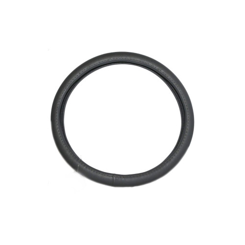 Husa volan imitatie piele marime M diametru 37-38 cm negru Cod: WK-1009