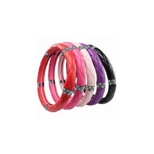 Husa volan imitatie piele marime M diverse culori Cod: WK-1016