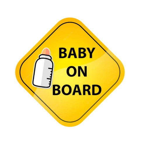 Abtibild "BABY ON BOARD" Cod:TAG 049 / T3