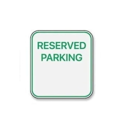Abtibild "RESERVED PARKING" Cod: TAG 040 / T2