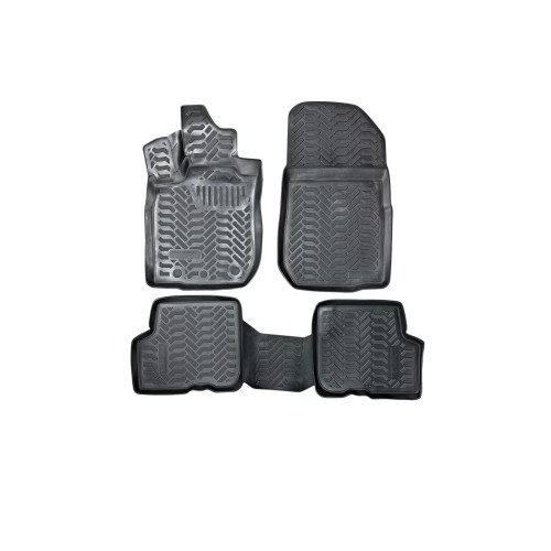 Covoare cauciuc tavita compatibile  Dacia Sandero 2008-2012  Cod: 3D 61537 ​​​​​​​​​​/ A10