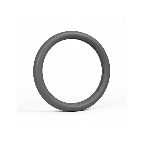 Husa volan  imitatie piele fara gaurele marime M culoare Gri Cod: A122FG