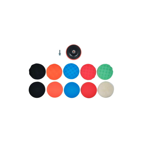 Set 12 piese bureti polisat 150mm, M14 Cod: 47932