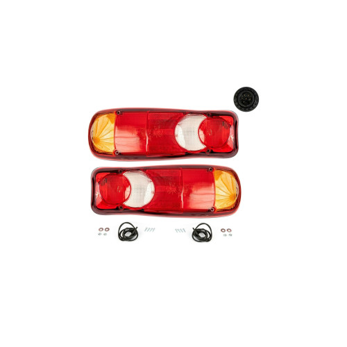 Set 2 lampi STOP  Stanga +Dreapta 12-24V   350X129mm , 6 functii FLEX  Cod:YP-153