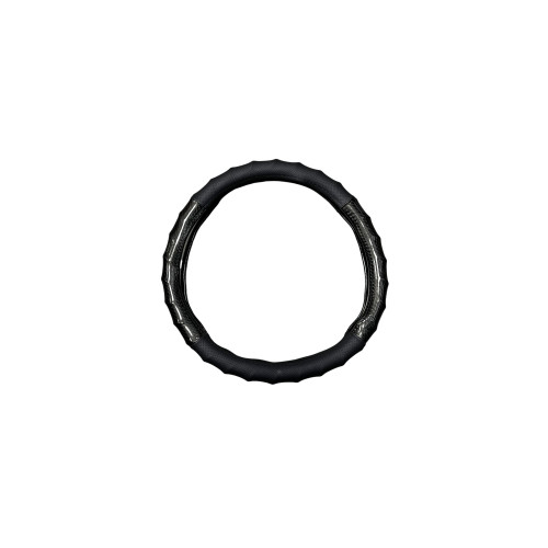 Husa volan imitatie piele si carbon  marime M Cod: WK-1401