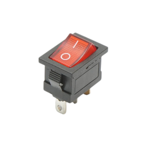 Buton intrerupator LED ON OFF 250V AC 6A universal cu 3 pini Cod: DISRM39