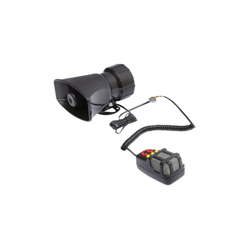 Sirena auto 12V 100W cu 7 moduri de avertizare control prin statie Cod: BK92817