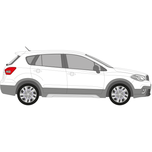 Husa auto dedicate Suzuki S-Cross SX4  FRACTIONATE - ROMB. Calitate Premium