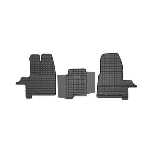 Covoare interior cauciuc El Toro compatibile Ford Transit Custom Van 2012-2021 Cod: D00312 P60