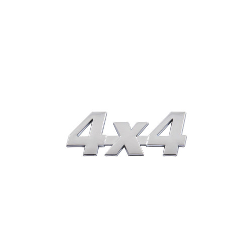 Ornament emblema 4x4 autocolant plastic cu adeziv pentru exterior auto Cod: 04A