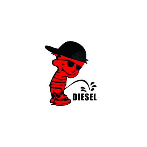 Abtibild Flourescent Boy Diesel auto decorativ pentru exterior si interior Cod: YGT-10