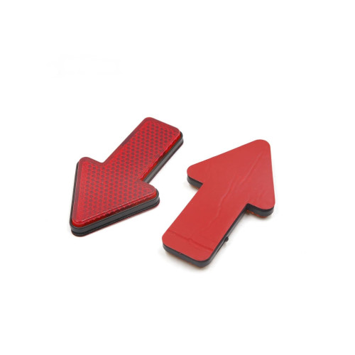 Set reflectoare sageata rosii 100x54x7 mm Cod: 8426