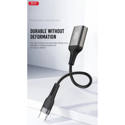 Cablu adaptor OTG USB 2.0 la TIP C viteza transfer 480Mbp  COD: XO-NB201-480