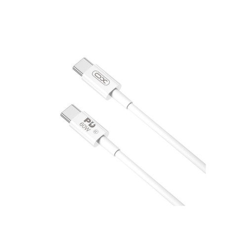 Cablu pentru incarcare PD 60W Quick Charge si transfer date Type-C la Type-C / 2 metri Cod:XO-Q190B