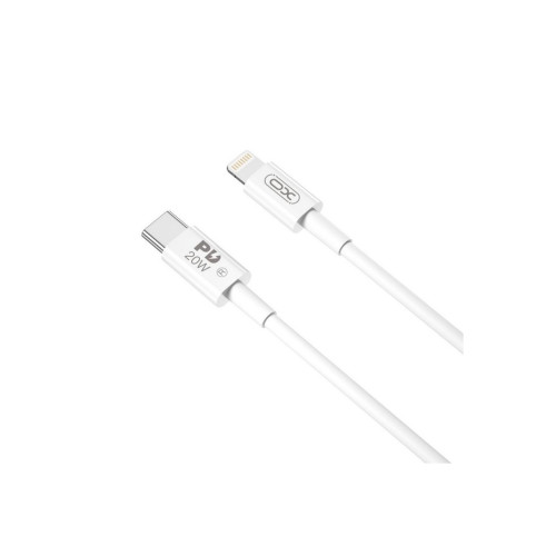 Cablu pentru incarcare 20W PD Quick Charge si transfer date Type-C la Lighting (compatibil Iphone)  2m Cod: XO-NB-Q189B