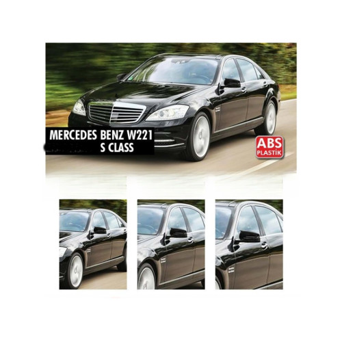 Capace oglinda tip Batman  compatibile Mercedes Benz Clasa S W221 2010-2013  Cod: BAT10036 / C558-BAT2