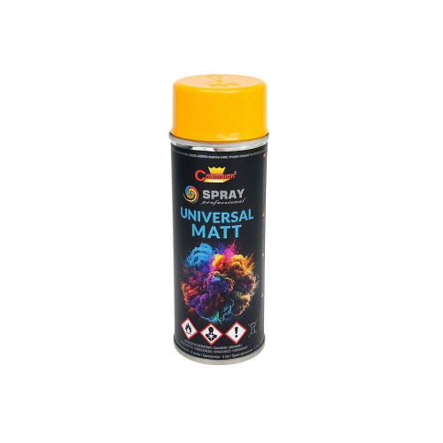 Spray Vopsea Galben Mat Profesional Champion 400ml Cod: RAL1023