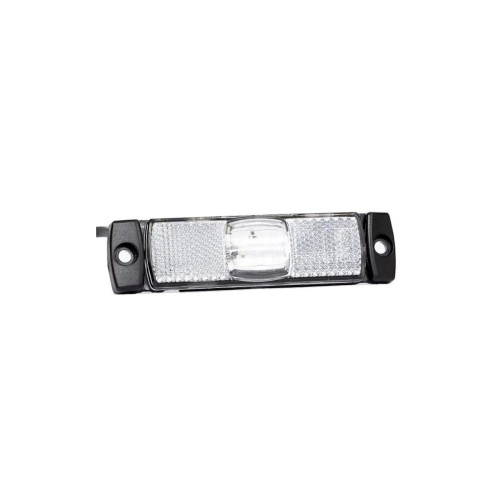 Lampa gabarit 100x32, LED, alba , cu suport urechi, 12-36V,   Fristom Cod:FT-017B