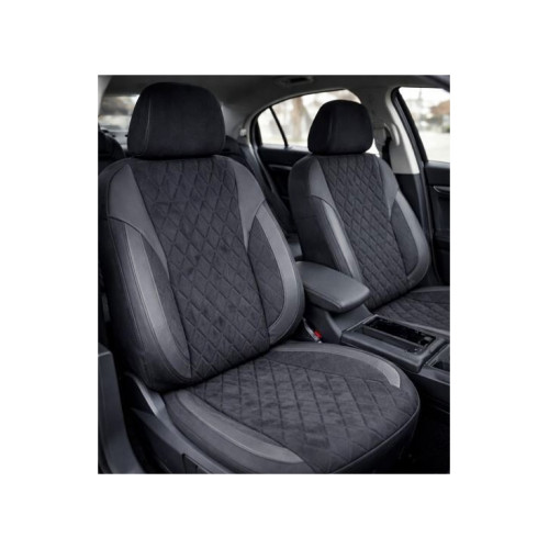 Huse scaune auto universale fractionate XL  Premium compatibile SUV si Limuzine negru gri antracit Cod: HNG2504-6