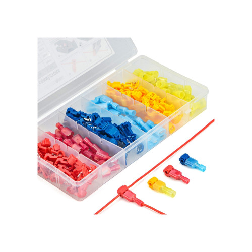 Set 60 perechi conectori rapizi T Tap 12V 24V conexiuni electrice auto  MIV