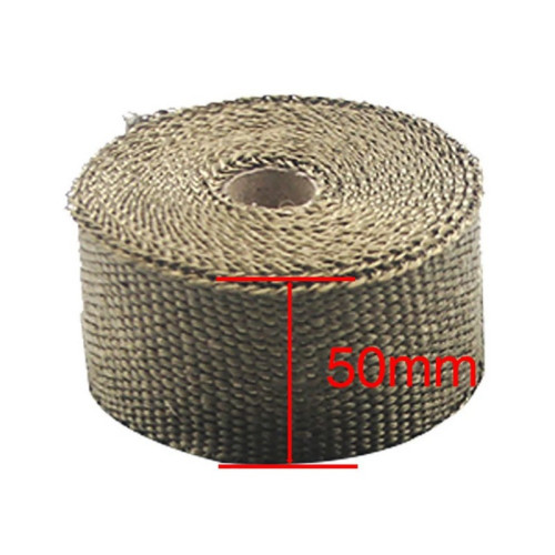 Rola banda termica pentru galerii, esapament auto/moto 5cmx10m Cod:1216502D