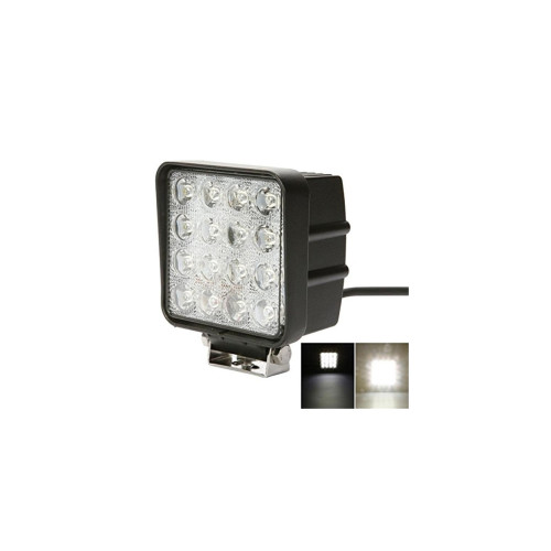 Proiector LED auto offroad 48W12-24V,1440 lumeni ,spot beam  Cod:HAL144/ JR-G16-F-LM